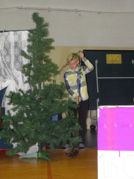 Mikołaj w szkole podstawowej